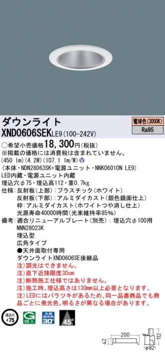 XND0606SEKLE9