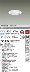 DDL-5701WW