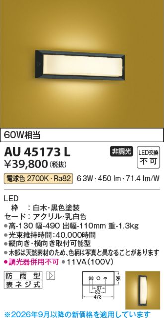 AU45173L