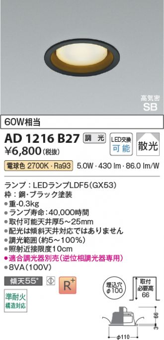 AD1216B27