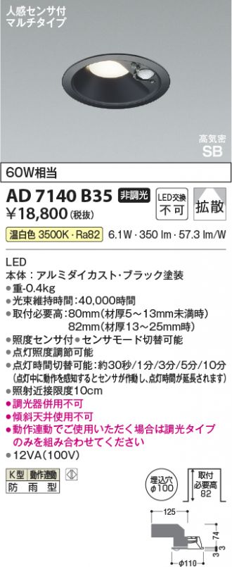 AD7140B35