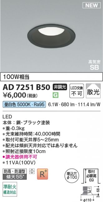 KAD7251B50