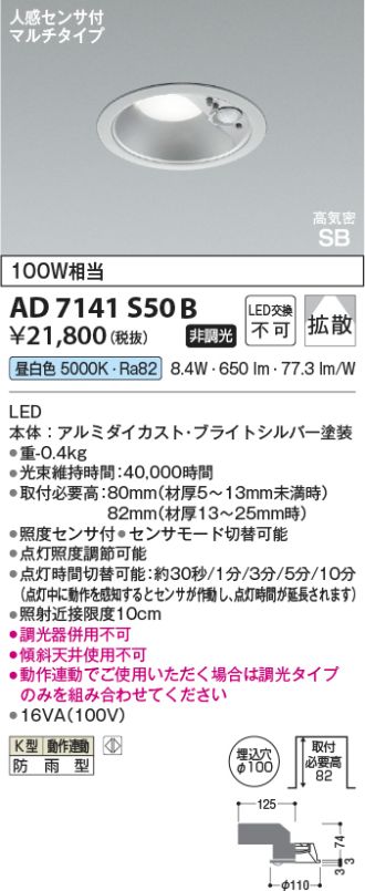 AD7141S50B