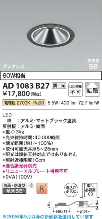 AD1083B27