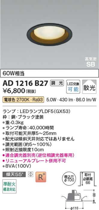 AD1216B27