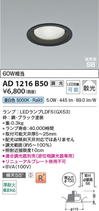 AD1216B50