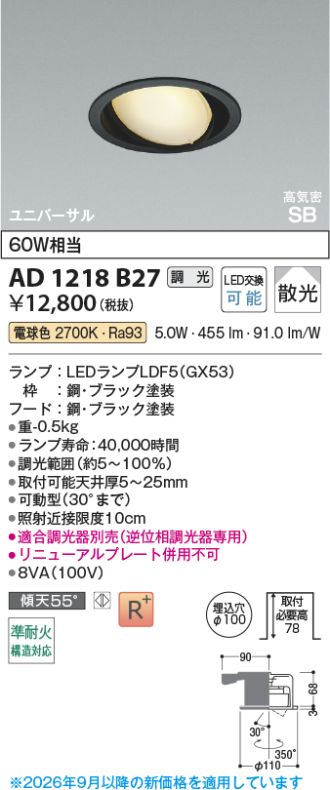 AD1218B27