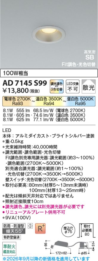 AD7145S99