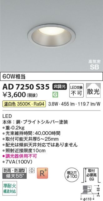 AD7250S35