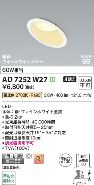 AD7252W27