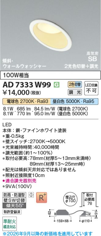 AD7333W99