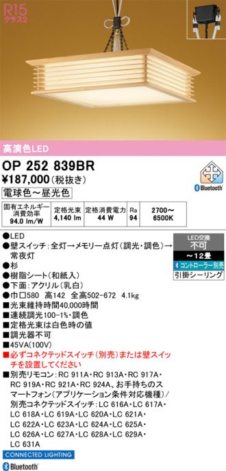 OP252839BR