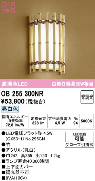 OB255300NR