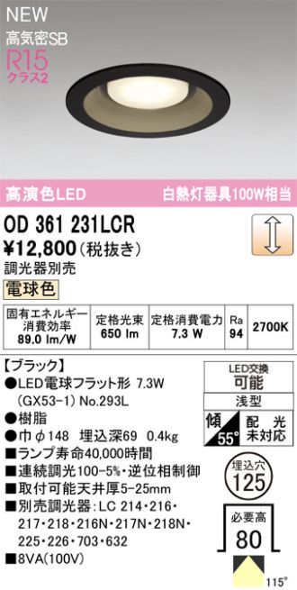 OD361231LCR