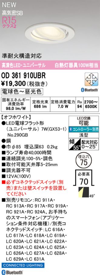 OD361910UBR