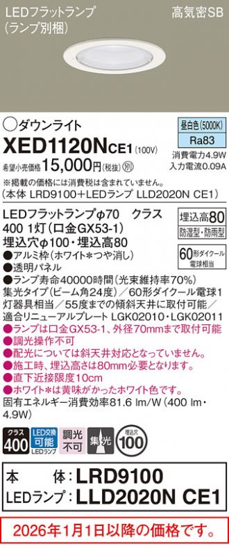 XED1120NCE1