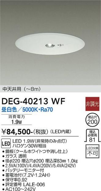 DEG-40213WF