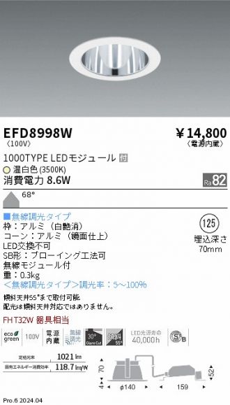 EFD8998W