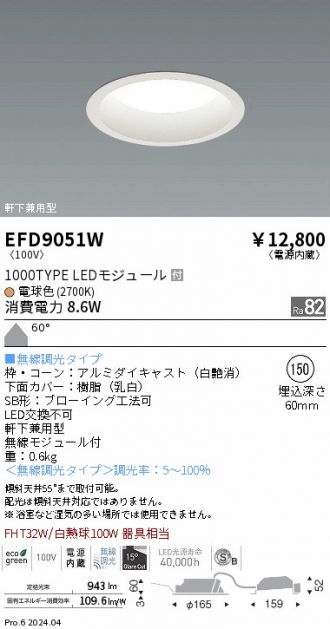 EFD9051W