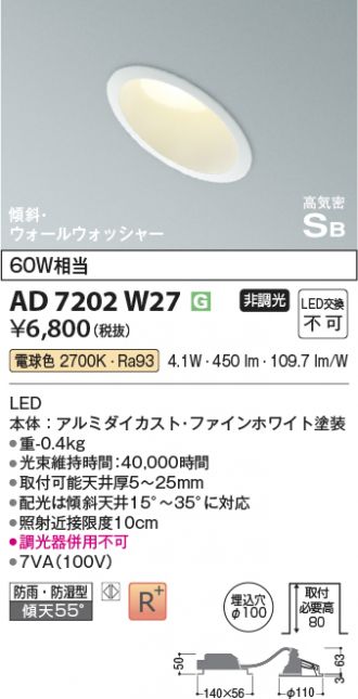 AD7202W27