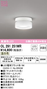 ODELIC(オーデリック) 小型シーリング(LED) 照明器具・換気扇他、電設