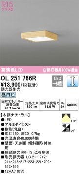 ODELIC(オーデリック) 小型シーリング(LED) 照明器具・換気扇他、電設