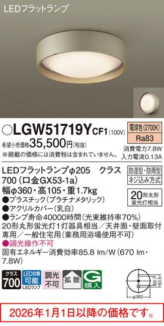 LGW51719YCF1