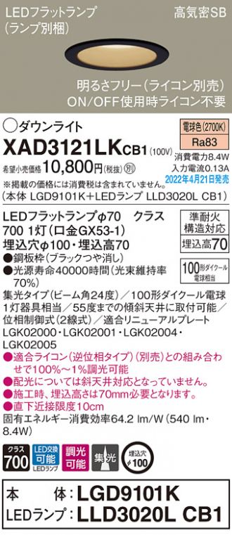 市場 パナソニック ダウンライト ランプ別売GX53